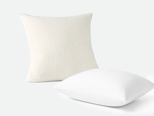 Cordillera Alpaca Cotton Knit Decorative Pillow Set with Insert