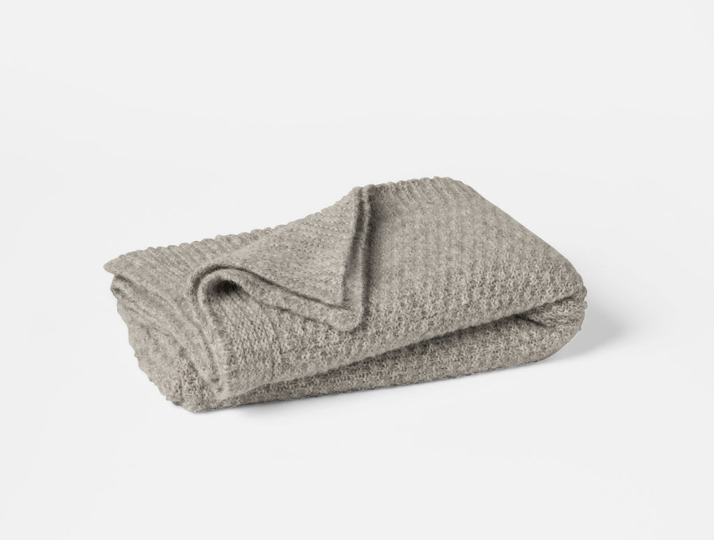Alpaca Cotton Knit Throw by Sonfan