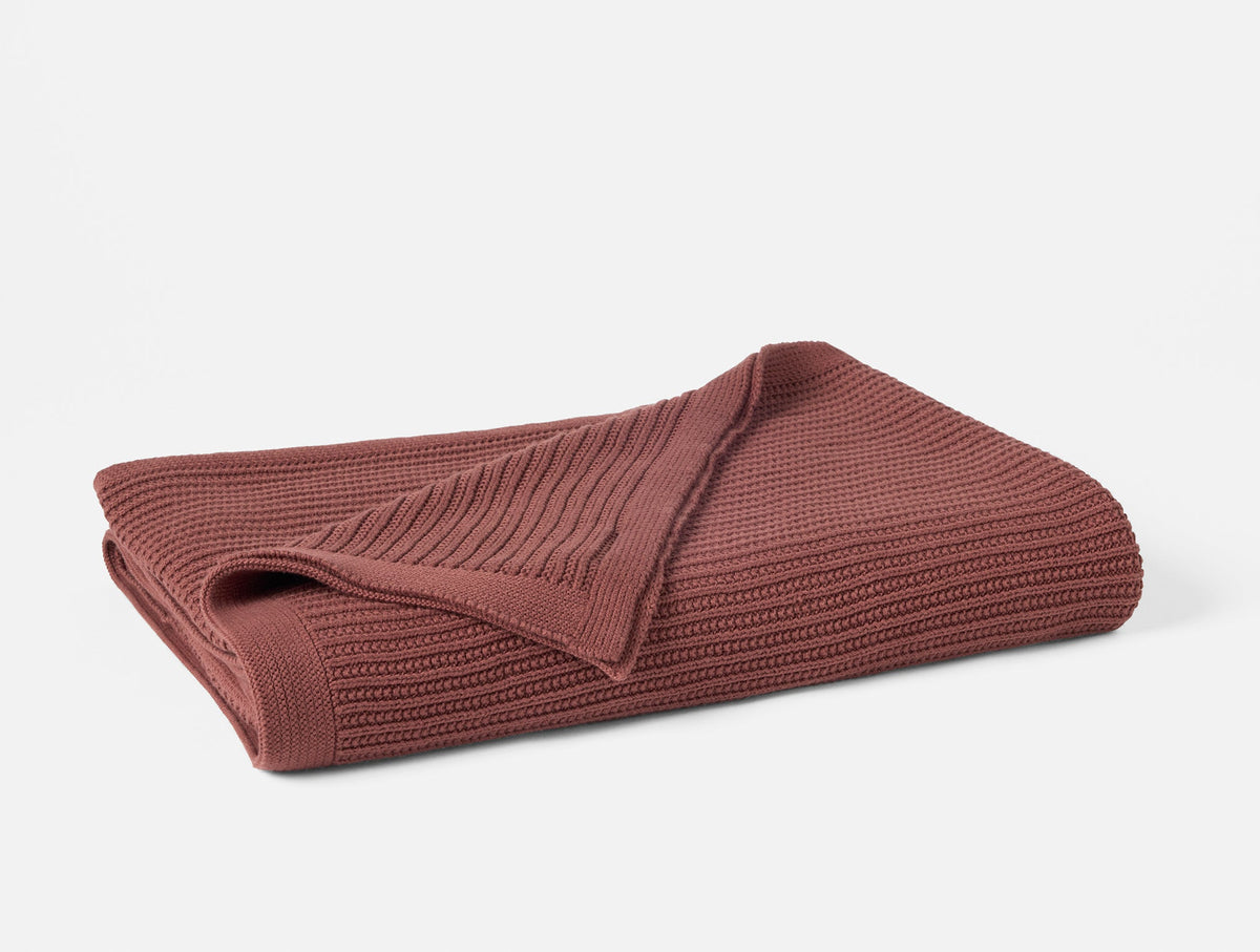 Organic Knit Throw by Sonfan