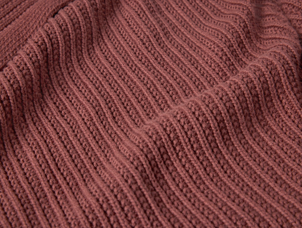 Organic Knit Throw by Sonfan