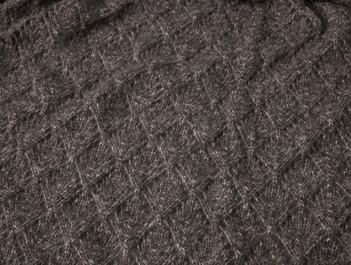 Alpaca Cotton Knit Throw by Sonfan