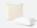 Organic Knit Decorative Pillow Cover with Insert Set by Sonfan