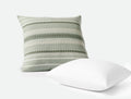 Decorative Organic Pillow Cover and Insert Set Sonfan