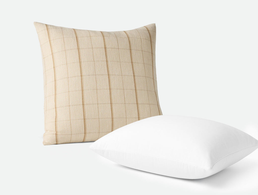 Organic Decorative Pillow Cover and Insert Set by Sonfan