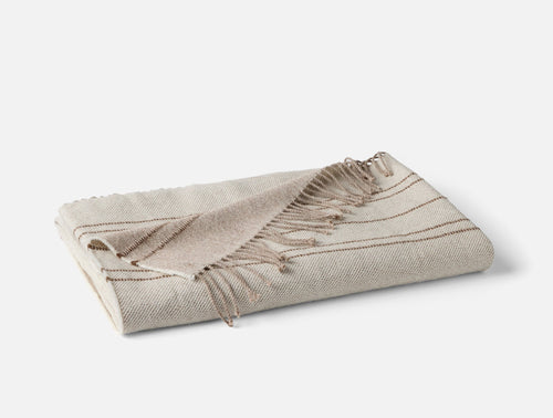 Alpaca Reversible Throw Blanket by Sonfan