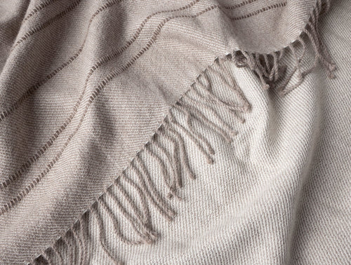 Alpaca Reversible Throw Blanket by Sonfan