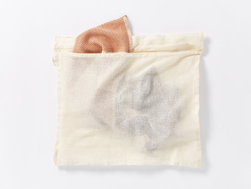 Organic Cotton Mesh Laundry Bag
