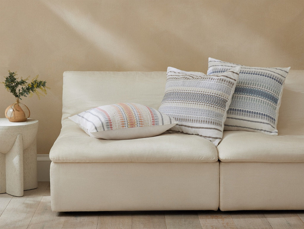 Decorative Organic Pillow Cover and Insert Set Sonfan