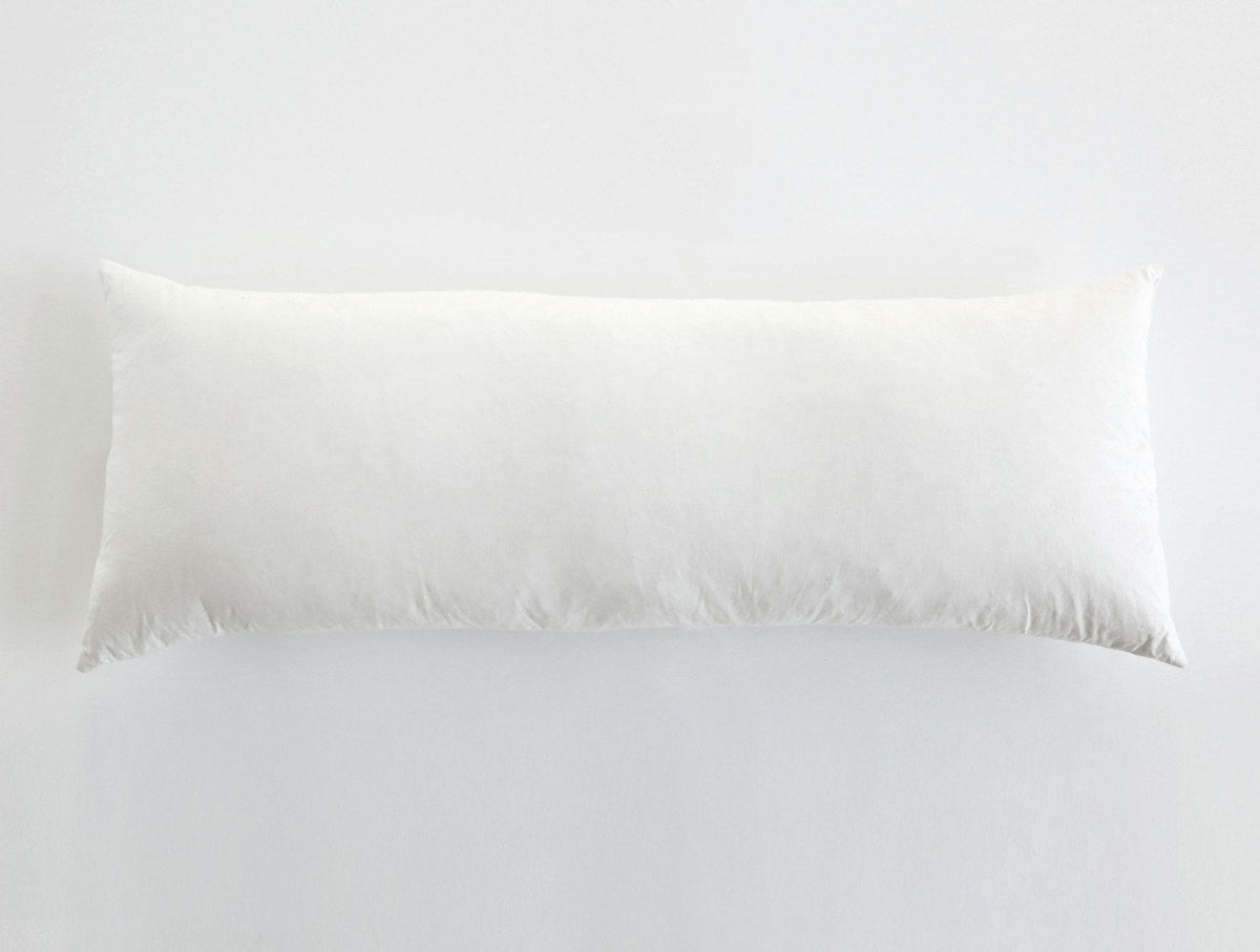 Down Feather Lumbar Pillow Insert