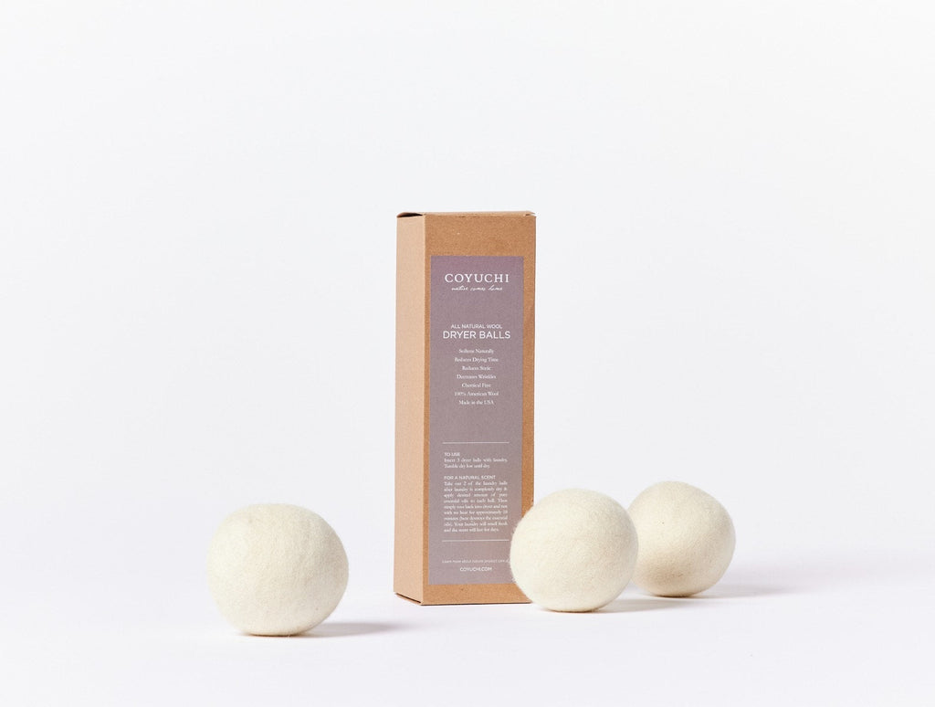 Wool Dryer Balls Climate Beneficial 3 Pack