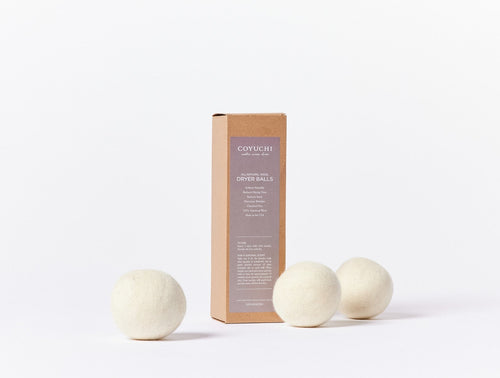 Wool Dryer Balls Climate Beneficial 3 Pack